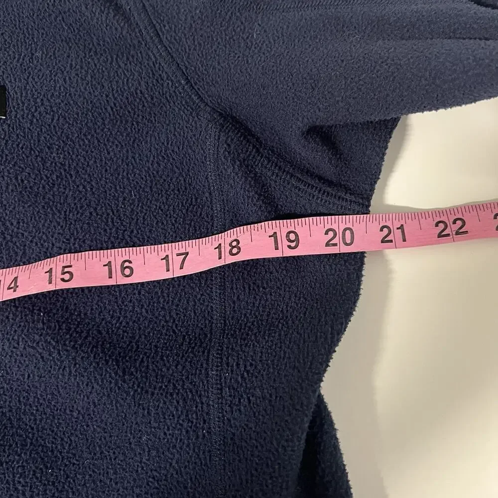Patagonia Quarter Zip Fleece Pullover Women’s L Blue Lightweight LBJ UT Texas